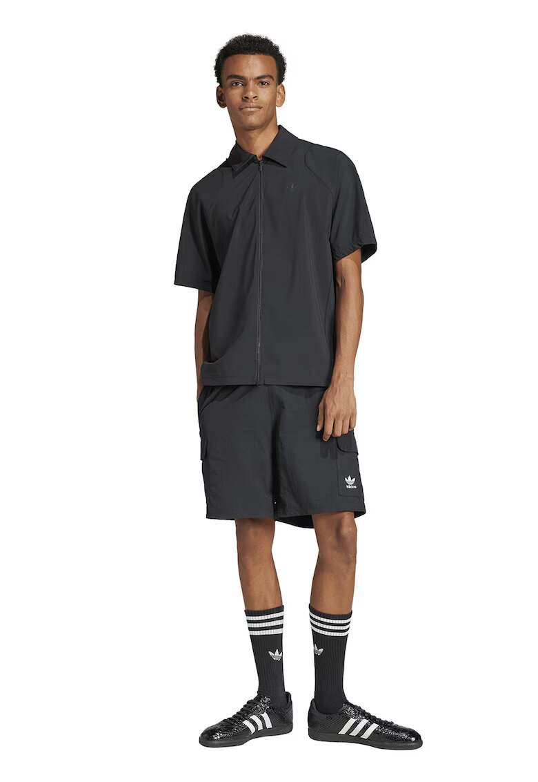 adidas Originals Pantaloni scurti cu talie elastica - Negru