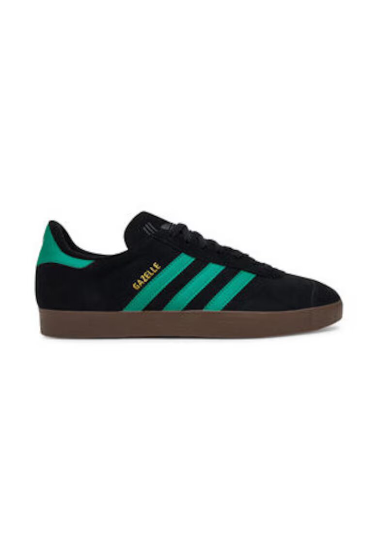 adidas Originals Pantofi din piele intoarsa Gazelle - Verde/Negru