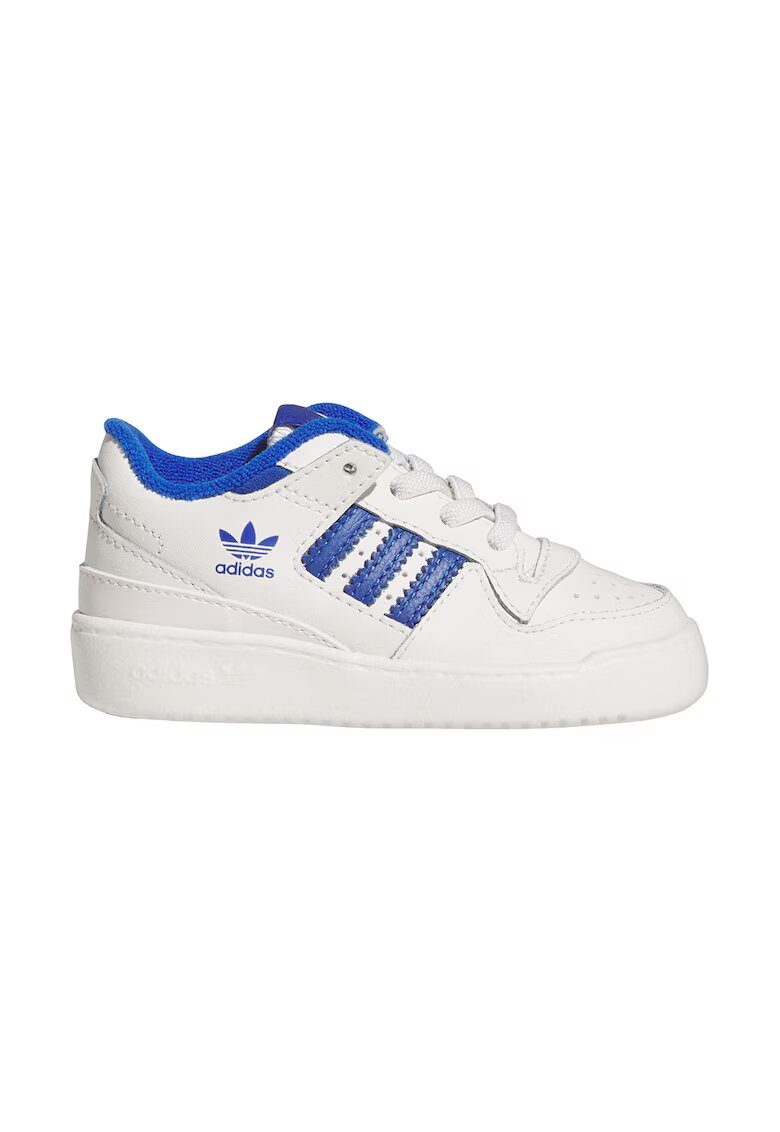 adidas Originals Pantofi pentru baschet Forum - Alb/Albastru royal