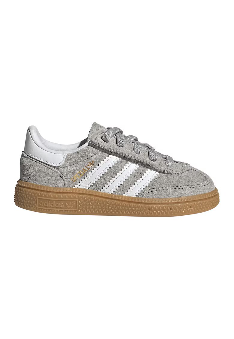 adidas Originals Pantofi Spezial din piele intoarsa pentru handbal - Maro taupe deschis/Alb optic