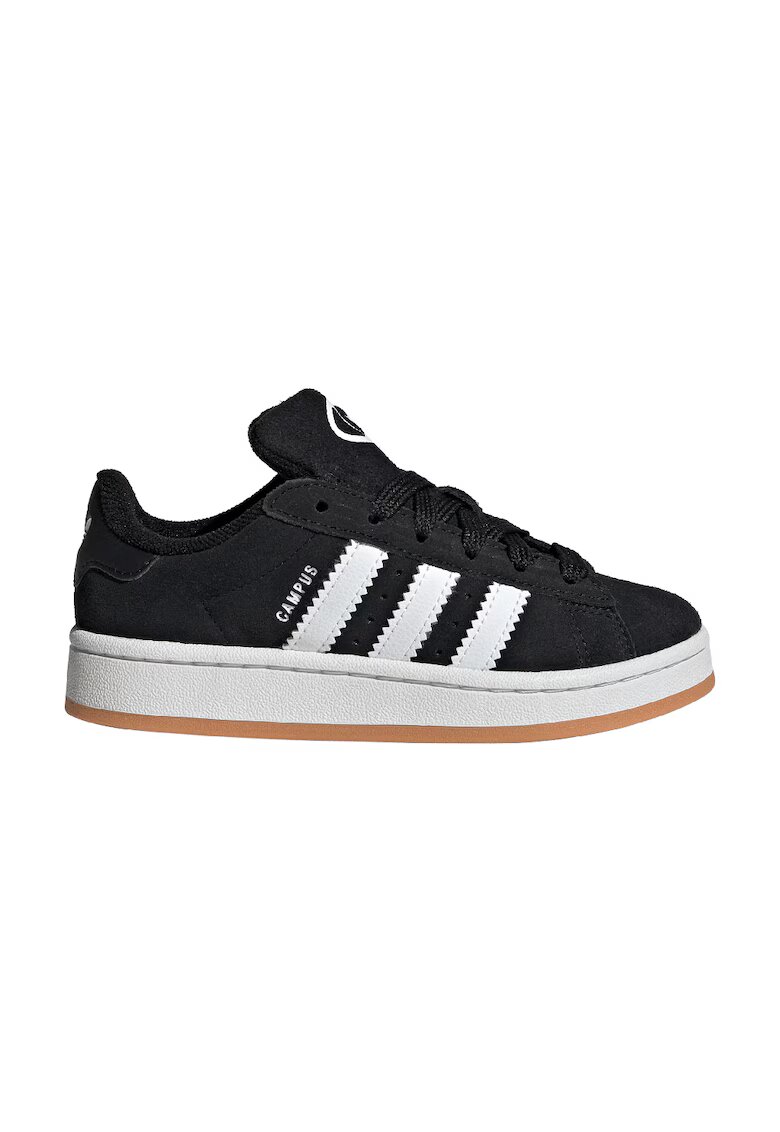 adidas Originals Pantofi sport Campus 00s din piele intoarsa - Negru