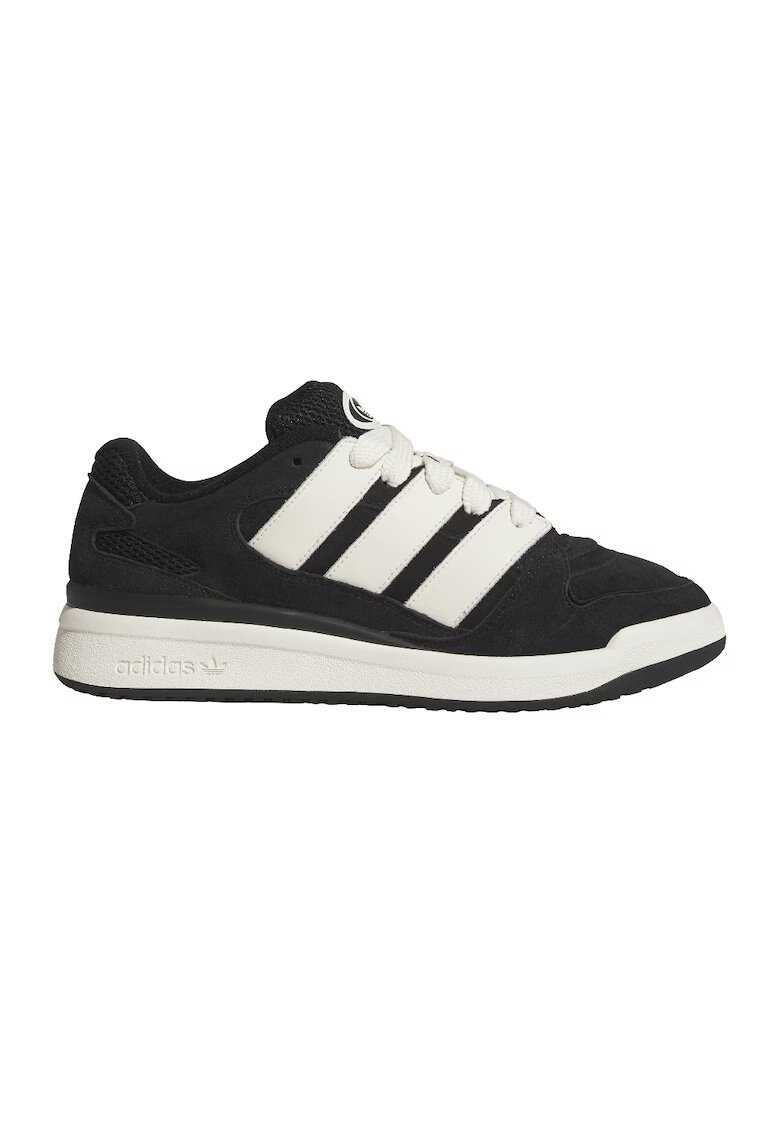 adidas Originals Pantofi sport cu garnituri din piele intoarsa Forum2000 - Negru