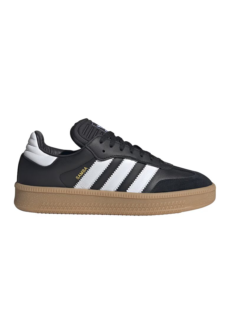 adidas Originals Pantofi sport din piele cu garnituri din material textil Samba XLG - Albastru ultramarin/Alb optic