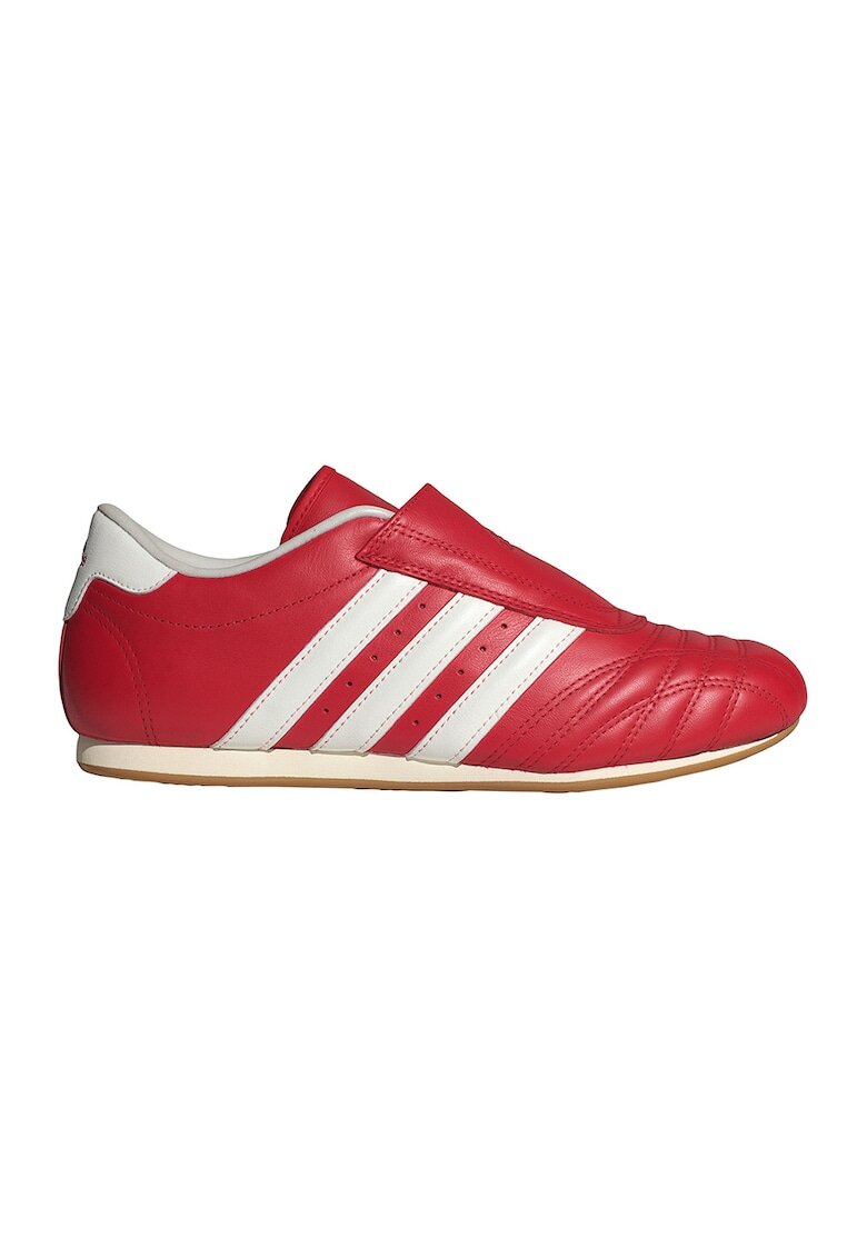 adidas Originals Pantofi sport din piele cu garnituri din piele ecologica Taekwondo - Rosu/Alb