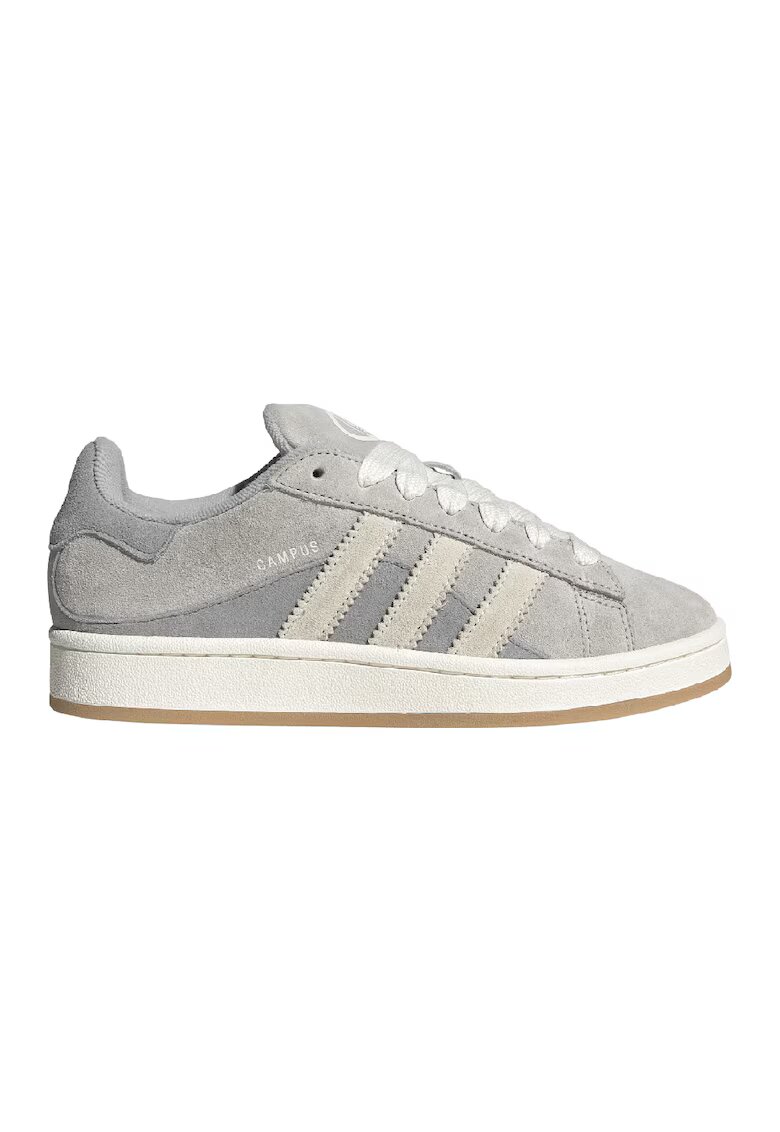 adidas Originals Pantofi sport din piele intoarsa Campus 00S - Alb fildes/Gri deschis