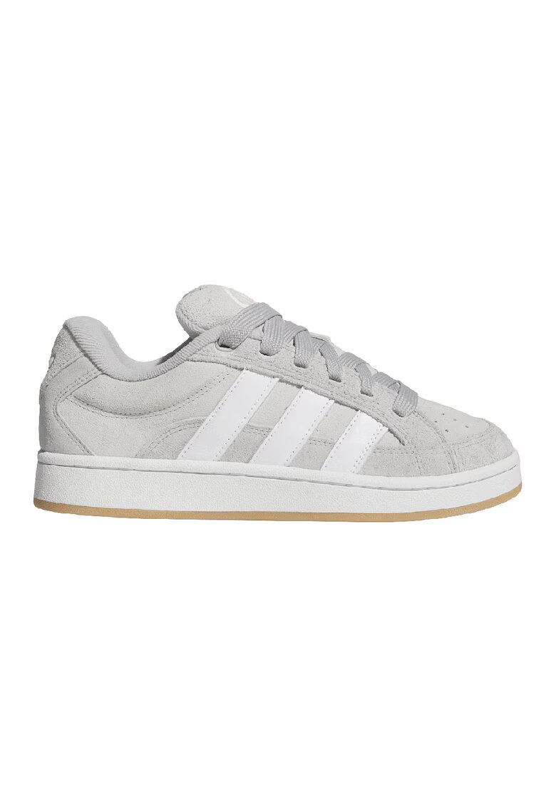 adidas Originals Pantofi sport din piele intoarsa Campus 00s - Alb/Gri deschis
