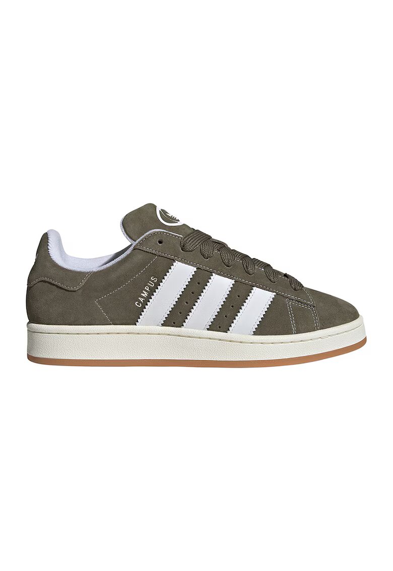 adidas Originals Pantofi sport din piele intoarsa Campus 00s - Verde masliniu
