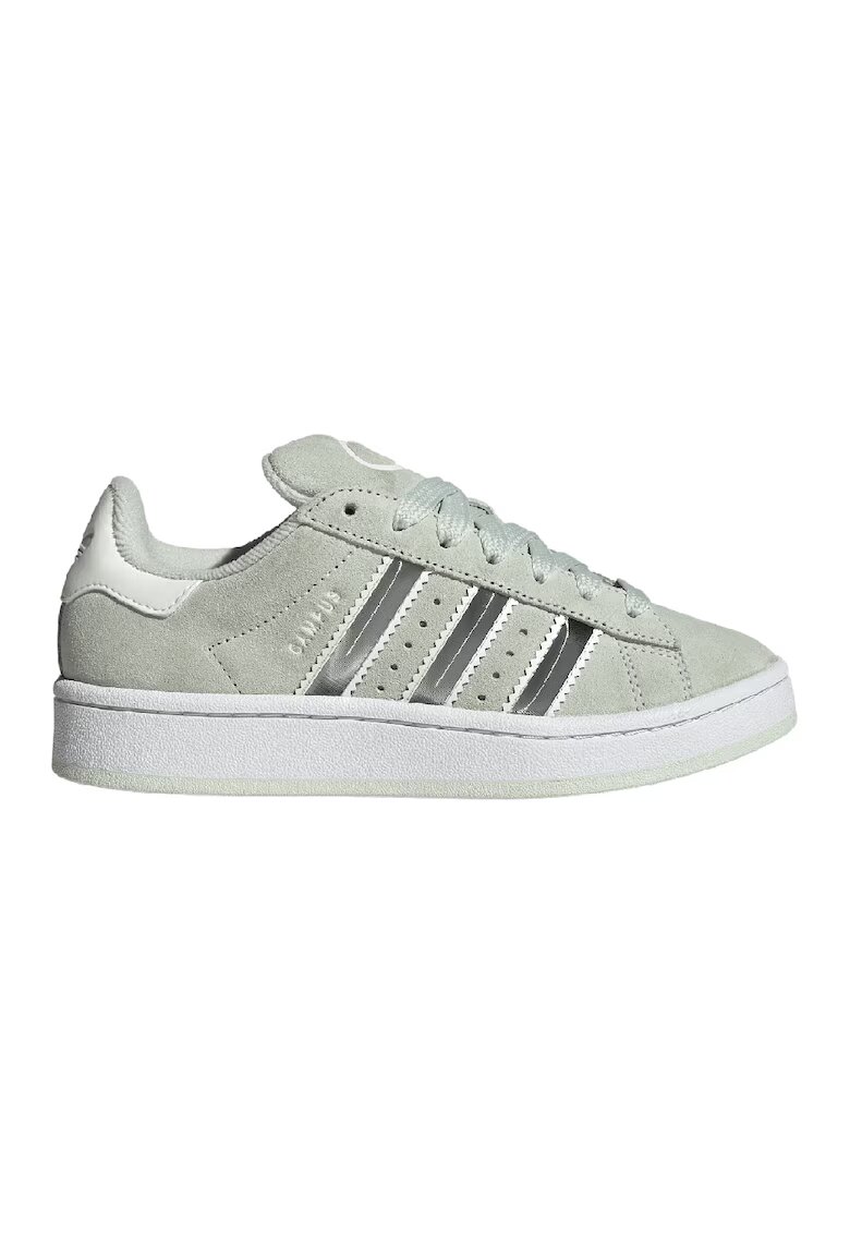 adidas Originals Pantofi sport din piele intoarsa Campus - Gri cenusiu