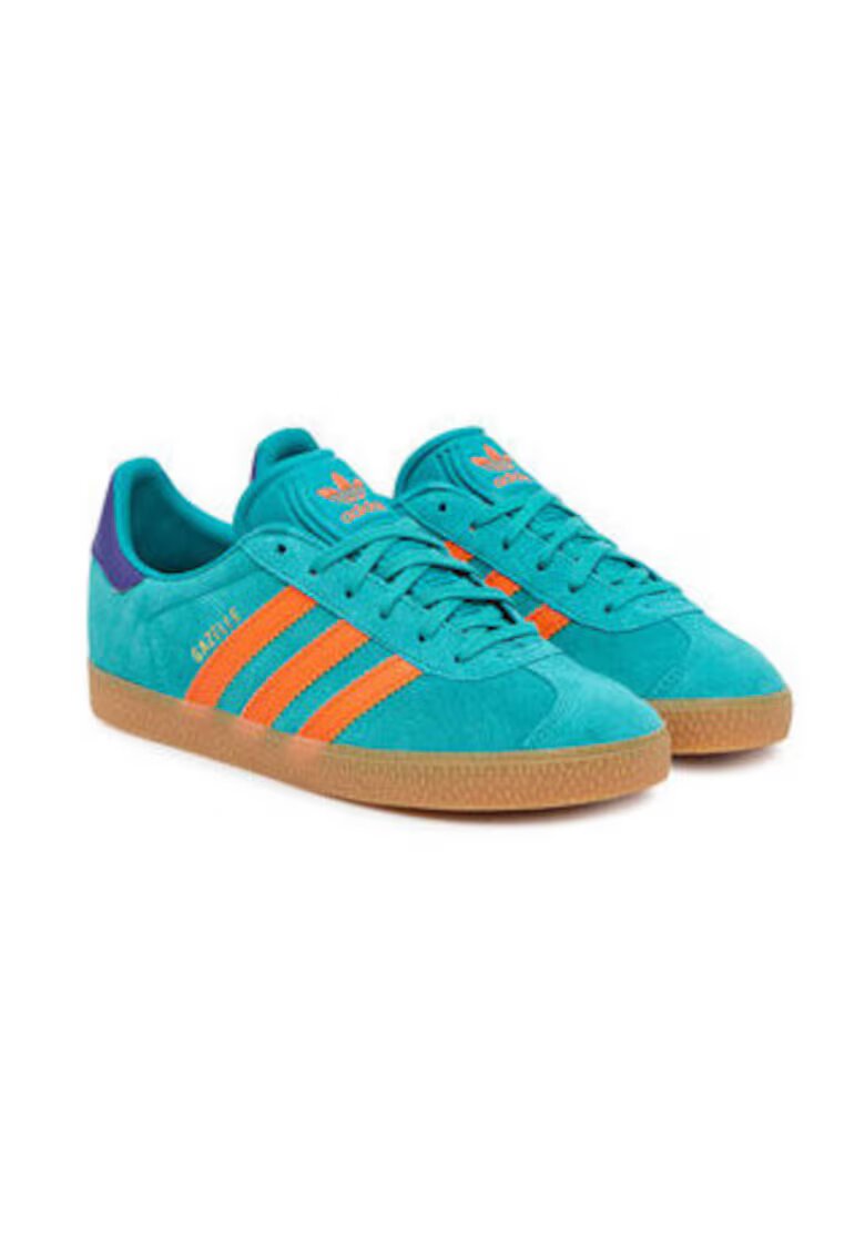 adidas Originals Pantofi sport din piele intoarsa cu logo