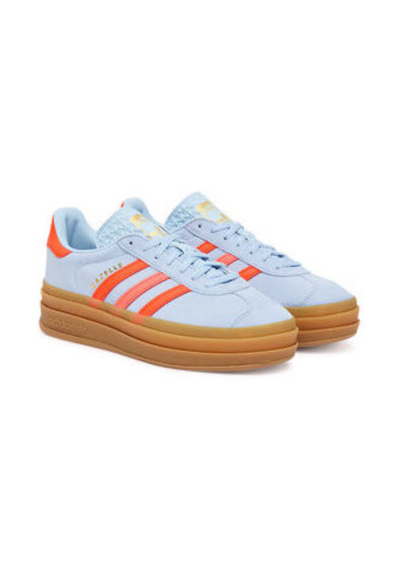 adidas Originals Pantofi sport din piele intoarsa cu platforma