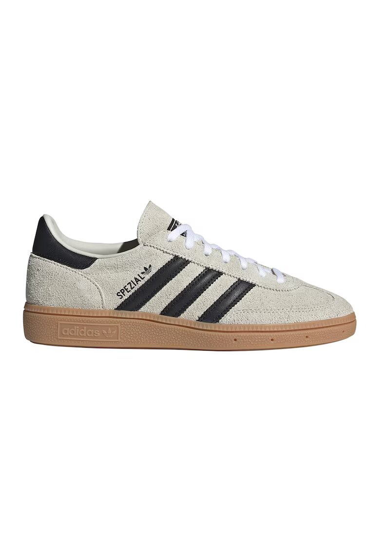 adidas Originals Pantofi sport din piele intoarsa Handball Spezial - Negru/Gri deschis