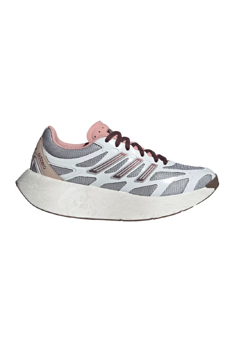 adidas Originals Pantofi sport low-cut cu talpa wedge Adizero Aruku - Gri/Roz prafuit