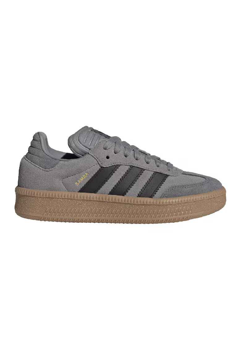 adidas Originals Pantofi sport low-cut din piele intoarsa Samba XLG - Negru/Gri