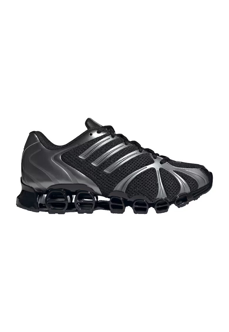 adidas Originals Pantofi sport Mega Ghostride cu talpa wedge - Negru/Argintiu