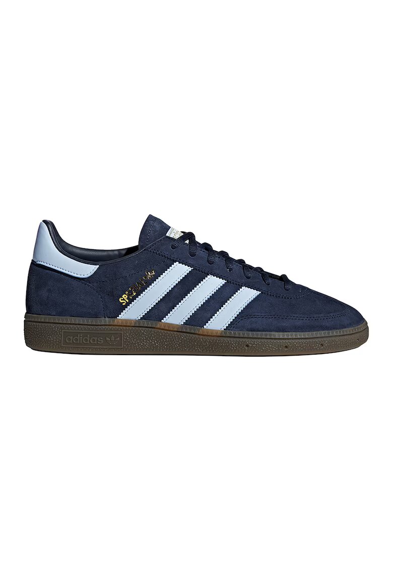 adidas Originals Pantofi sport Spezial din piele si piele intoarsa - pentru handbal - Albastru pal/Bleumarin