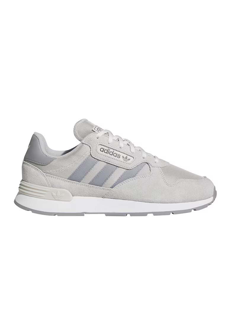 adidas Originals Pantofi sport Treziod 2 cu garnituri din piele intoarsa - Gri/Gri deschis