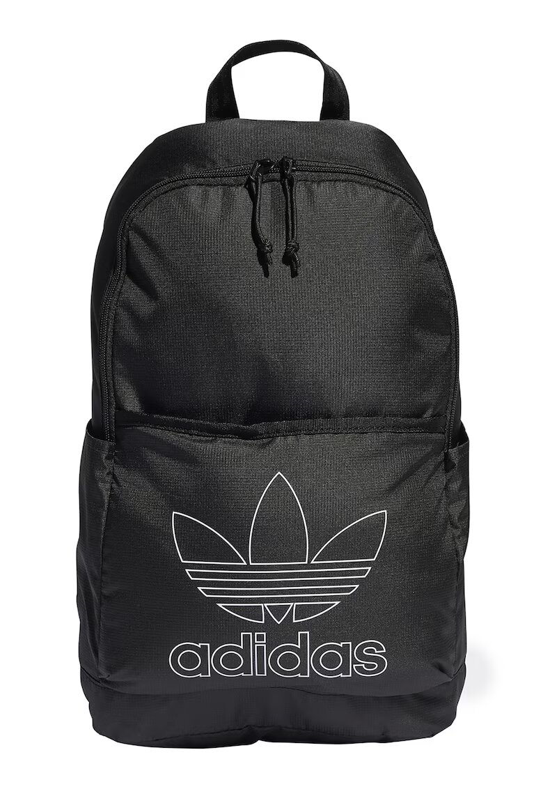 adidas Originals Rucsac cu imprimeu logo Adicolor - Negru