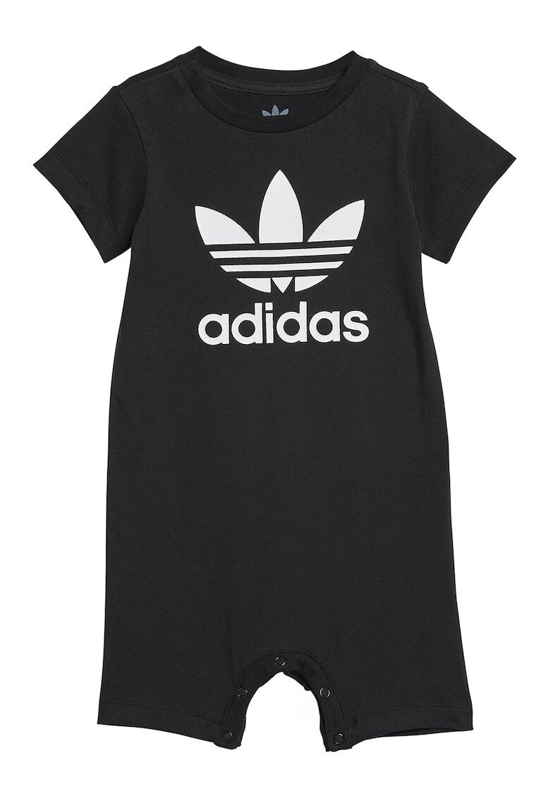 adidas Originals Set de salopeta si caciula - Negru/Alb optic