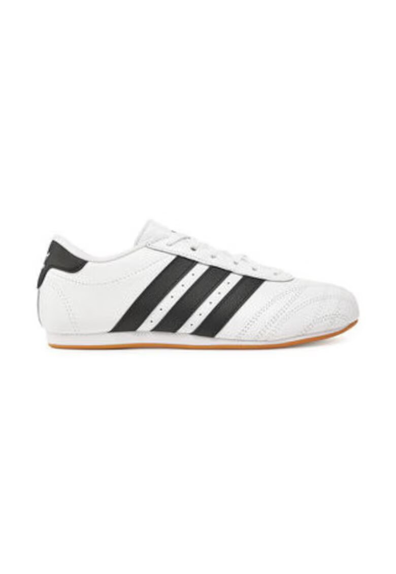 adidas Originals Tenisi din piele cu dungi contrastante