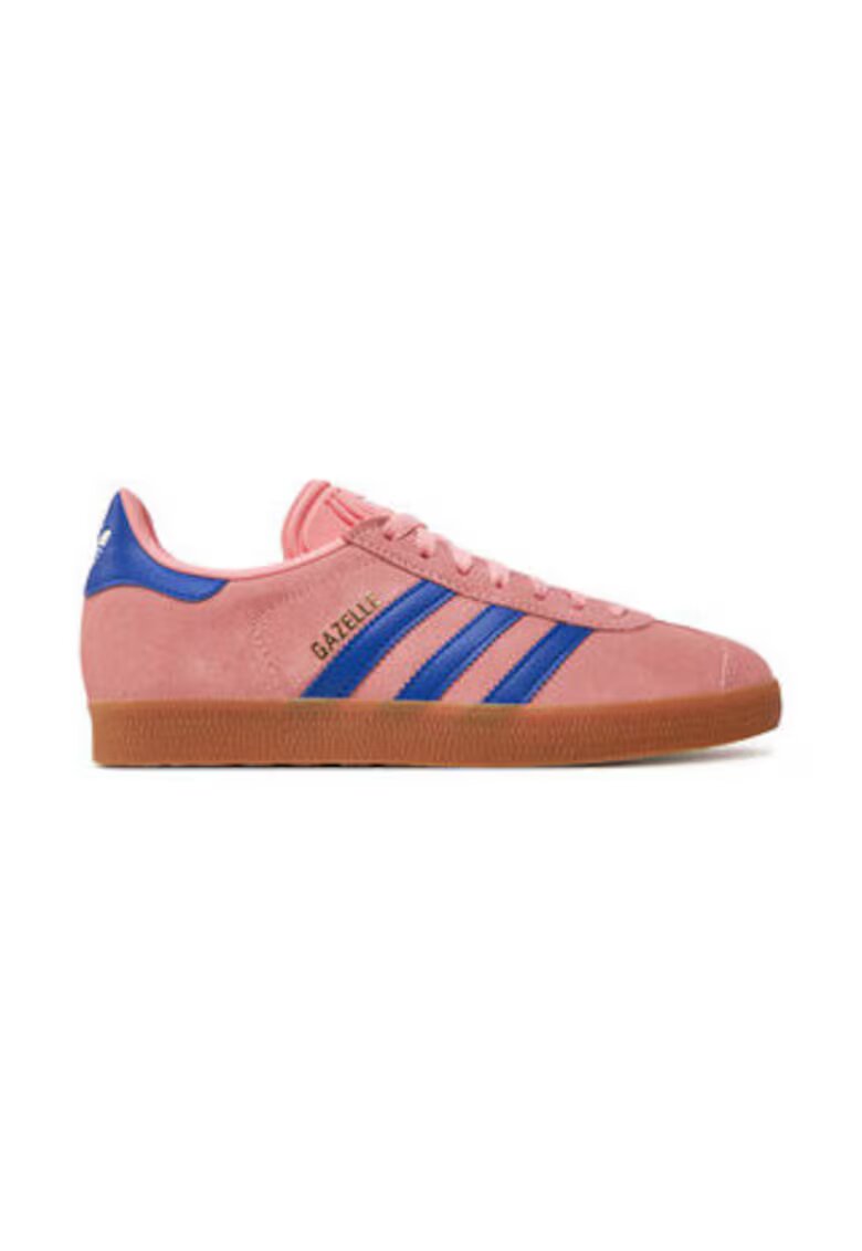 adidas Originals Tenisi din piele cu talpa plata si logo