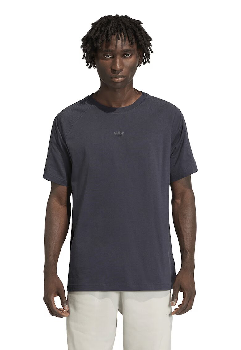 adidas Originals Tricou lejer din bumbac cu maneci raglan Essentials - Albastru ultramarin