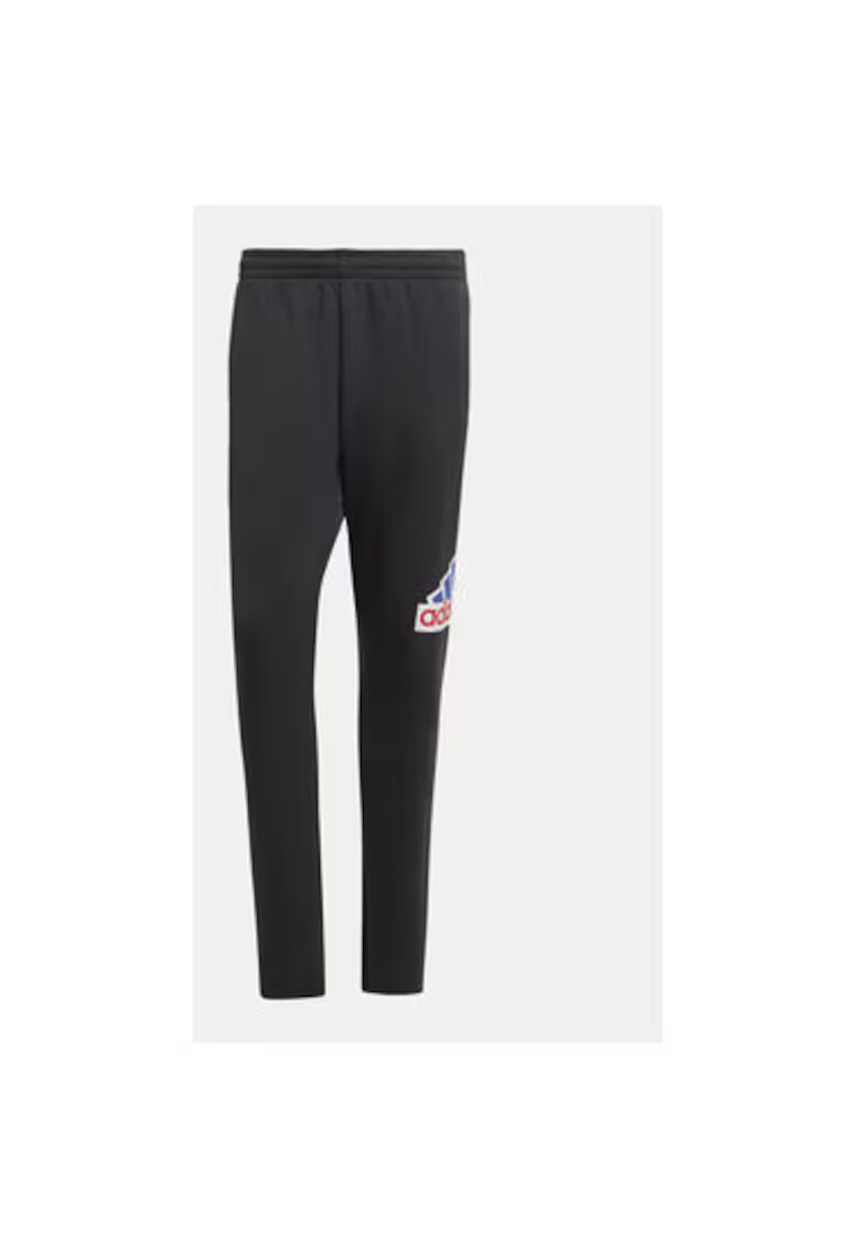 adidas Pantaloni barbati - 303552381 - Bumbac/Poliester reciclat - Negru - Negru