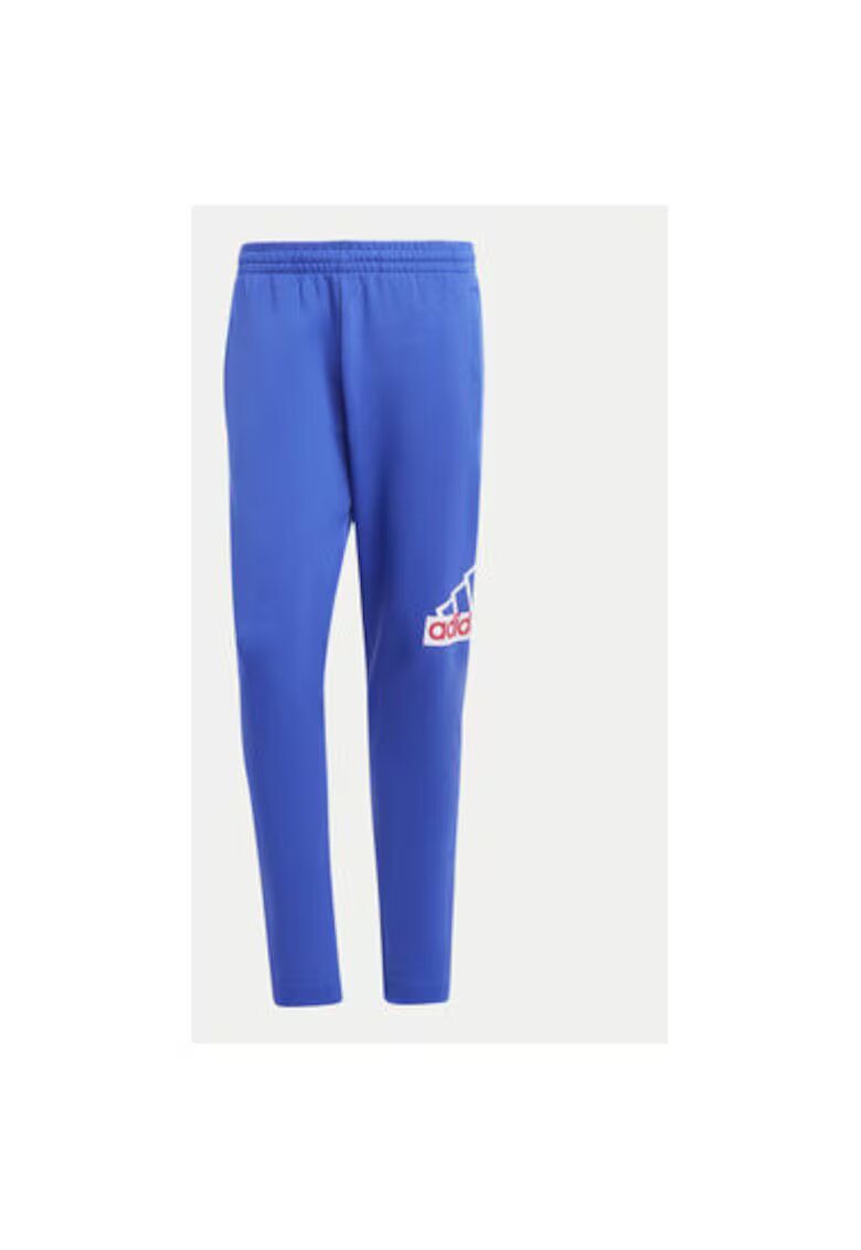 adidas Pantaloni barbati - 303552589 - Bumbac/Poliester reciclat - Albastru - Albastru