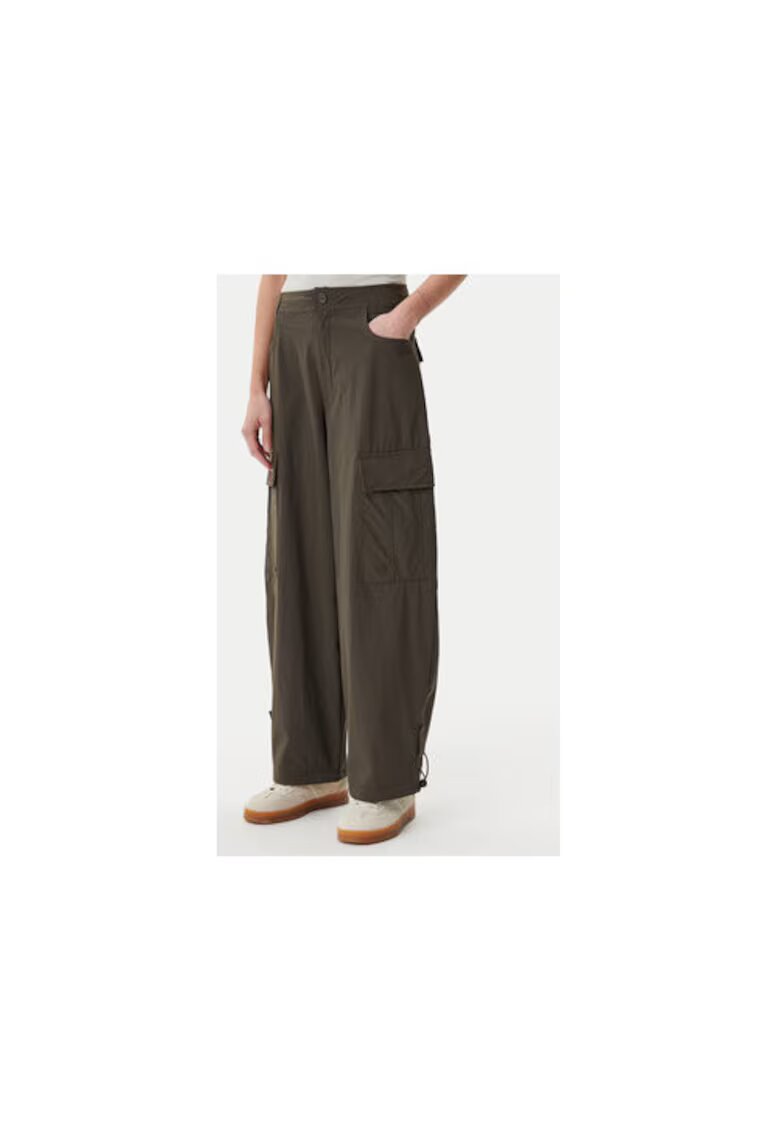 adidas Pantaloni barrel cu buzunare laterale