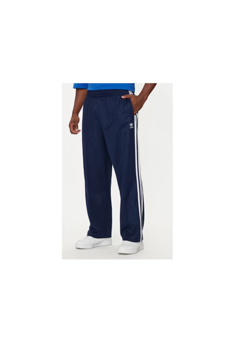 adidas Pantaloni de trening drepti cu buzunare laterale