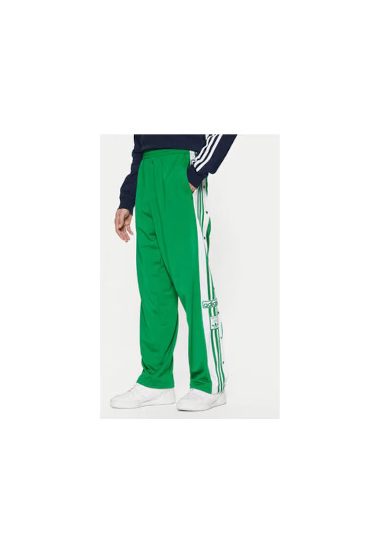 adidas Pantaloni de trening lejeri lifestyle cu buzunare si logo