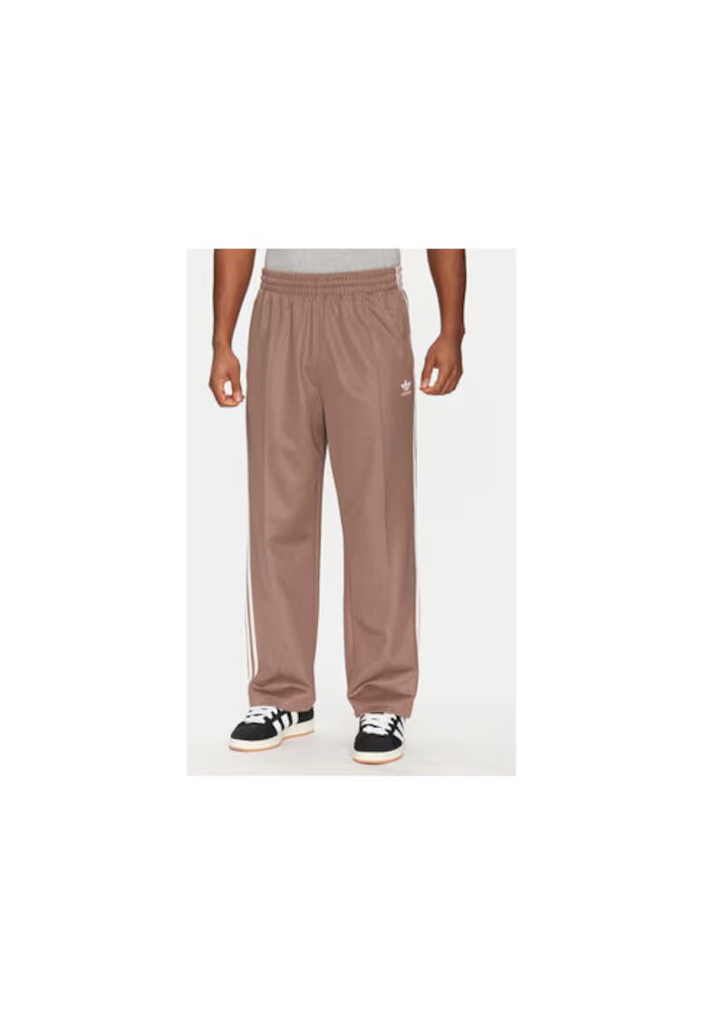 adidas Pantaloni de trening relaxed fit cu pliuri decorative