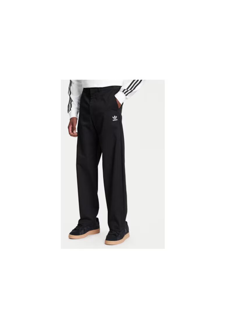 adidas Pantaloni drepti cu logo
