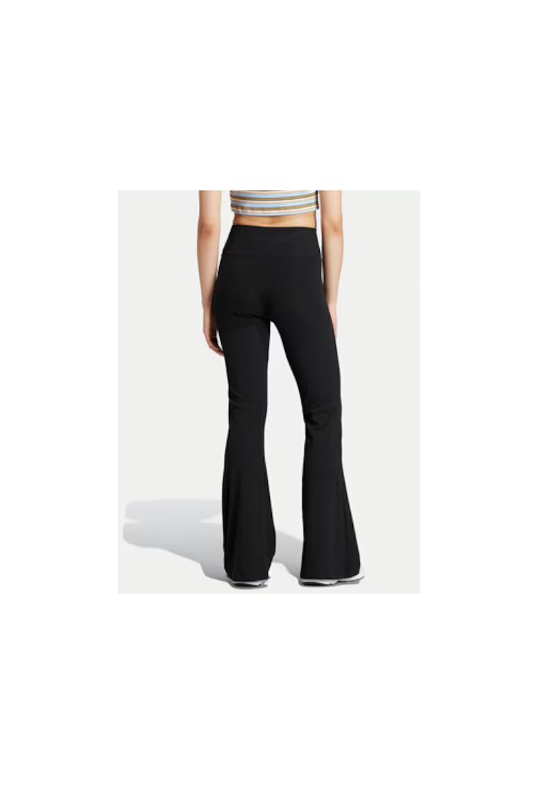adidas Pantaloni evazati cu talie inalta