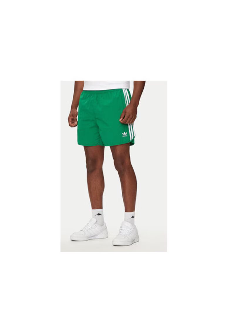 adidas Pantaloni scurti cu detalii logo. -