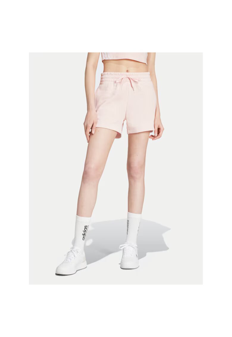 adidas Pantaloni scurti dama - 303900212 - Bumbac/Poliester reciclat - Roz - Roz