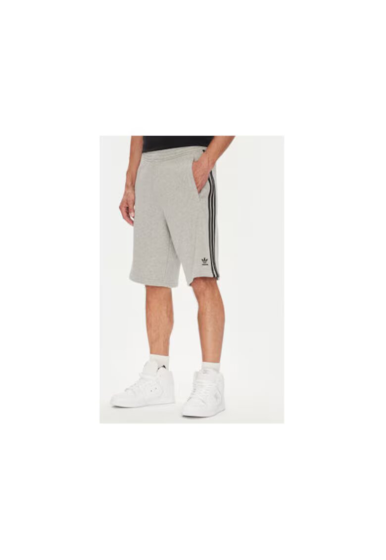 adidas Pantaloni scurti din bumbac cu logo