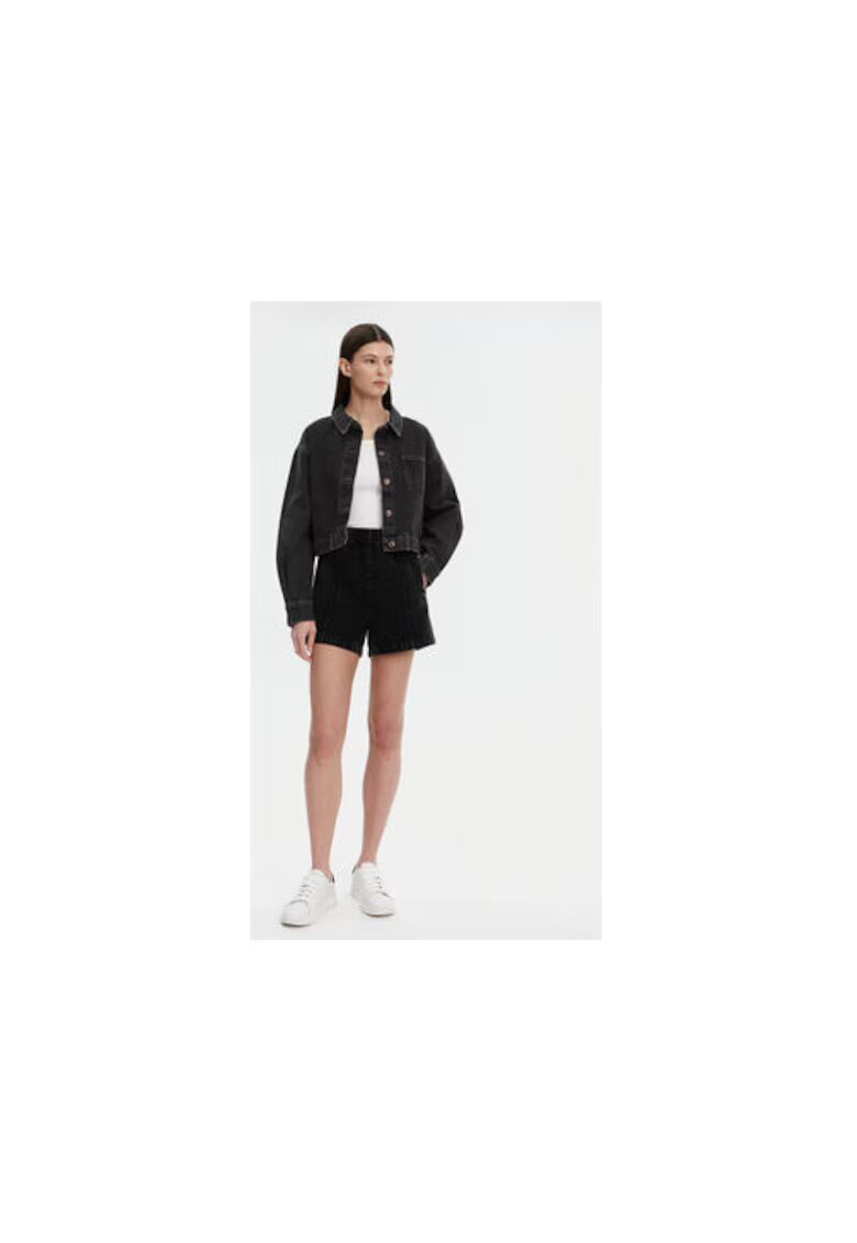adidas Pantaloni scurti lejeri cu talie inalta