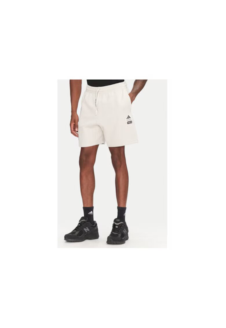 adidas Pantaloni scurti pentru fitness cu talie medie