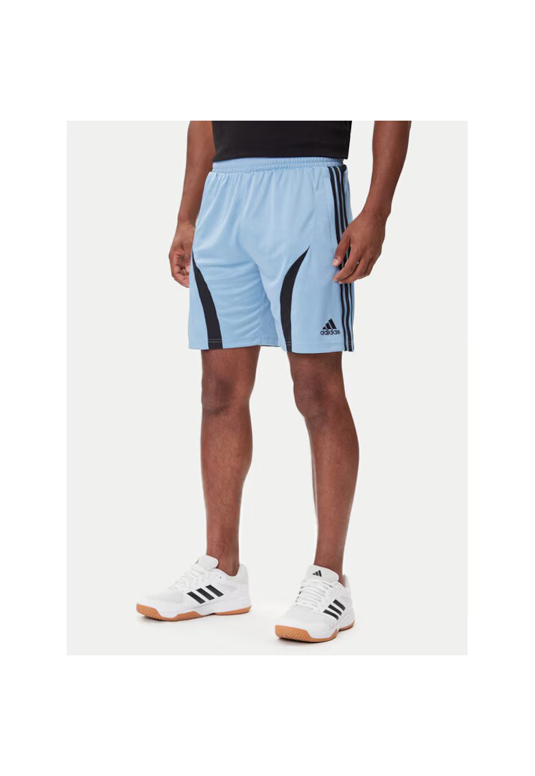 adidas Pantaloni scurti sport barbati albastru deschis