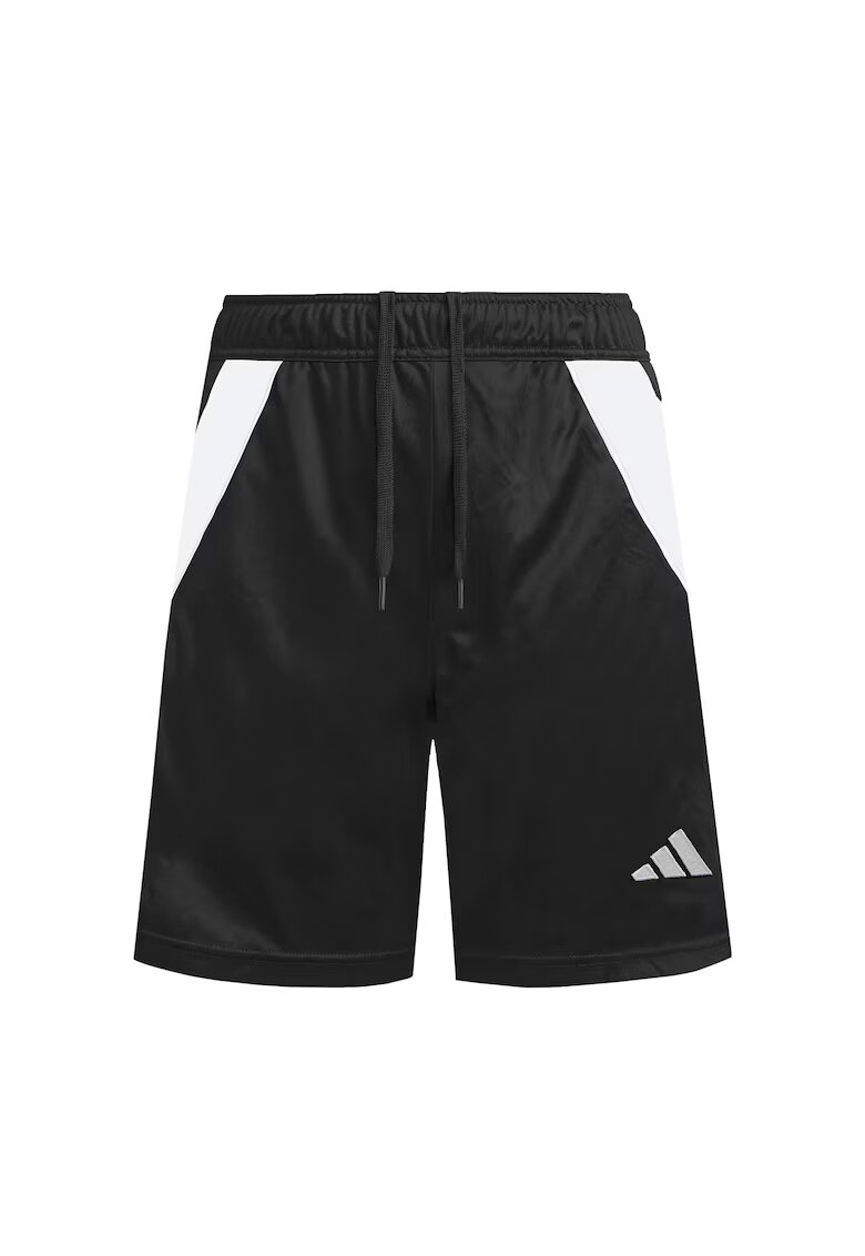 adidas Pantaloni scurti sport din poliester cu siret