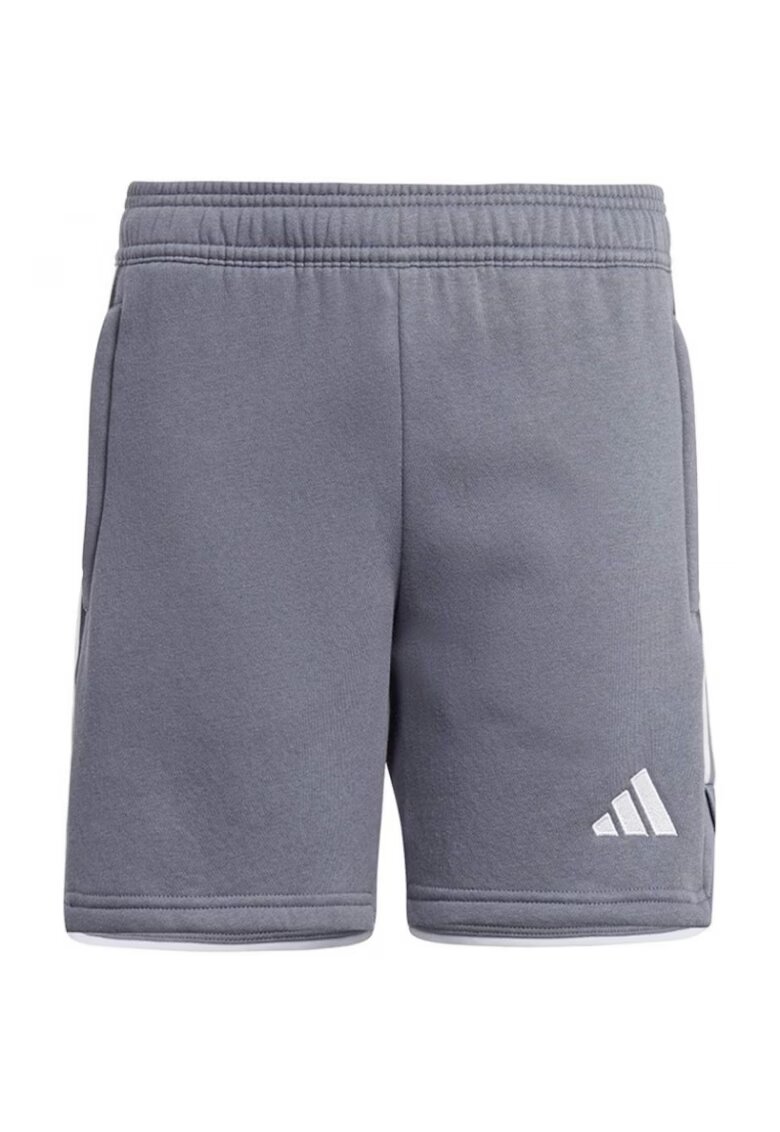 adidas Pantaloni scurti - Tiro 23 - Bumbac/Poliester - Gri