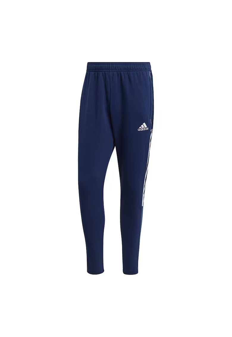 adidas Pantaloni sport barbati - Tiro 21 - Bumbac/Poliester - Bleumarin - Albastru