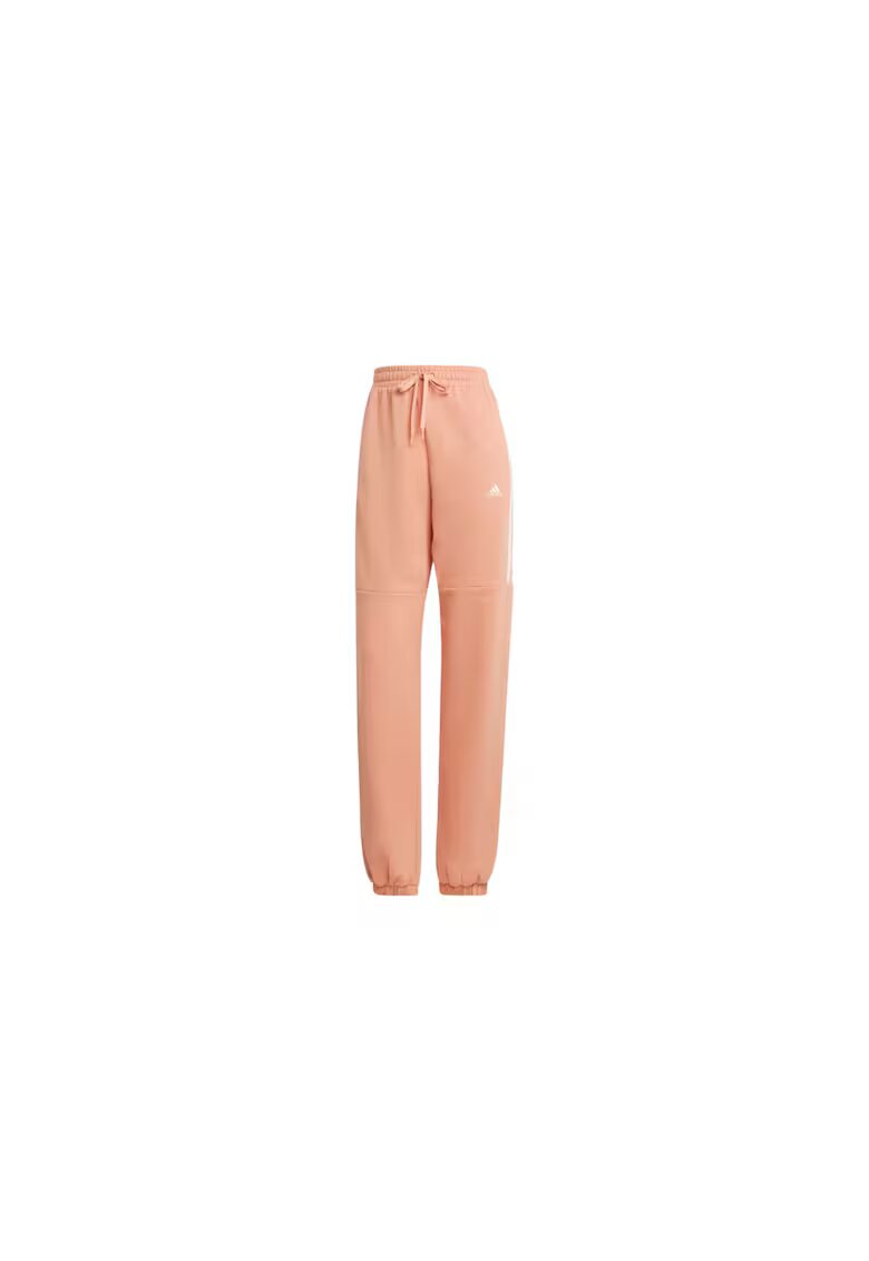 adidas Pantaloni sport dama - bumbac/poliester - roz