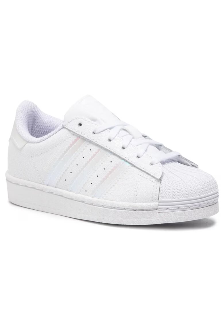 adidas Pantofi baieti Piele ecologica - Alb - Alb