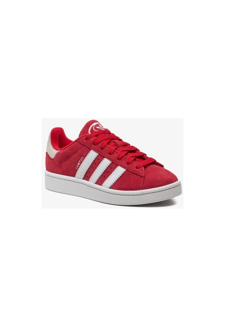 adidas Pantofi dama Campus - rosu - piele intoarsa - model sport - confortabil