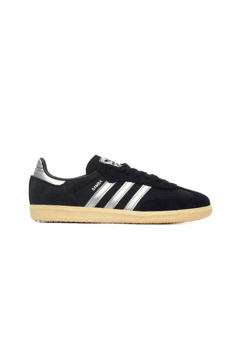 adidas Pantofi dama negru - piele naturala - inchidere cu sireturi - sezon tot anul