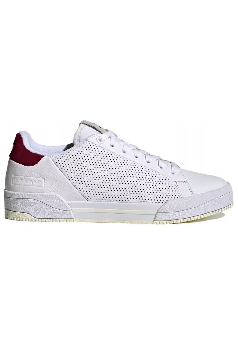 adidas Pantofi sport barbati Court Tourino RF - Piele naturala - Alb