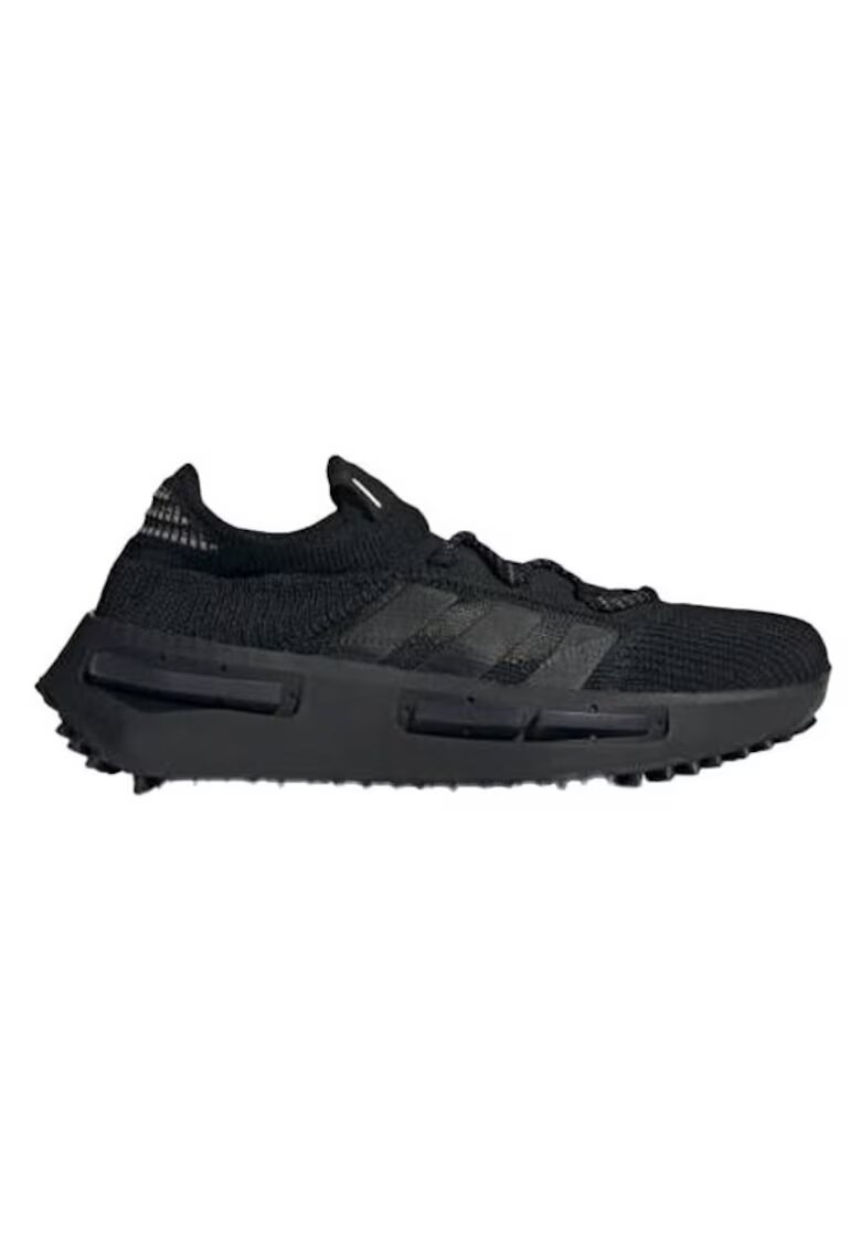 adidas Pantofi Sport Barbati - Nmd_S1 Fz6381 - Marime 41 1/3 - Negru - Elasticitate Si Potrivire - Amortizare Boost - Talpa Aderenta Cu Crampoane - Superior Din Material Reciclat - Stil Negru Futuristic Pro