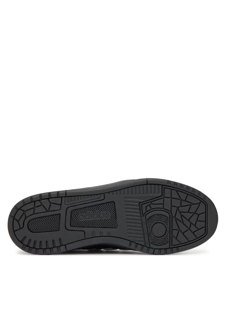 adidas Pantofi sport copii - Rapid Court Low J JQ - piele ecologica - Cblack/Cwhite/Cblack
