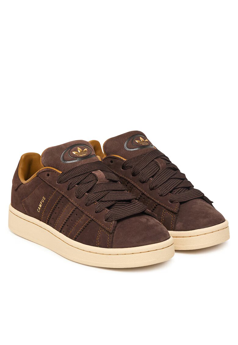 adidas Pantofi sport dama - model Campus - piele naturala - maro